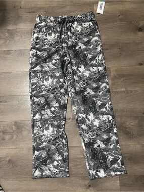Colorful Planet Camo Fleece Sweatpants Size XXL (18-20) New